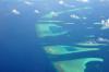 фото  Мальдивы с высоты
