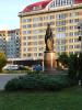 Ольга покровительница Пскова. В городе есть 2 памятника. Этот памятник скульптора Церетели.